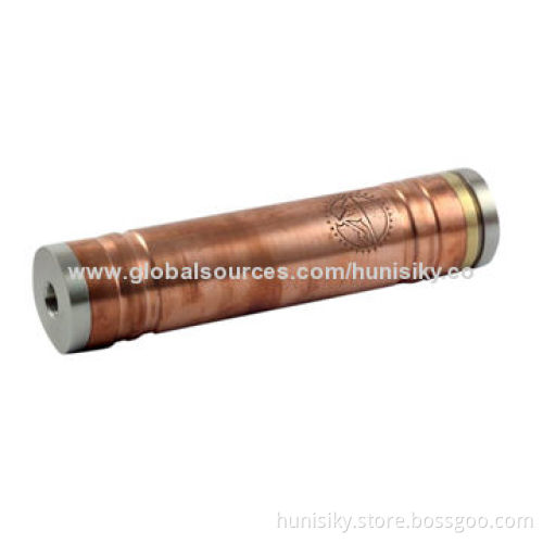High Quality E Cig Mechanical Mod Copper Vanilla, 1:1 Clone